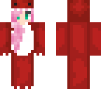 pinkhair dino
