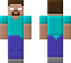 pixel herobrine