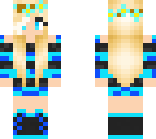pretty blue girl