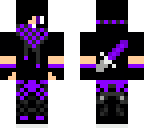 purple emo boy
