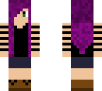 purple haired