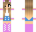 purple kitty girl