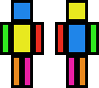 rainbow block skin