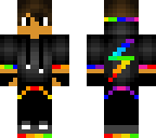 rainbow gamer boy