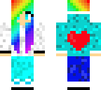 rainbow girl