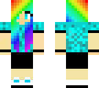 rainbow girl