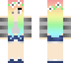 rainbow girl