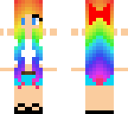 rainbow hair