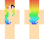 rainbow hair base