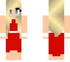 red dress