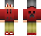 red hoodie boy