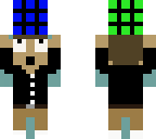 rubik's cube on head