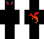 scary rainbow dragon man
