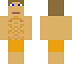 shirtless short guy