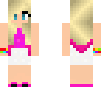 simple pink girl