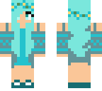 teal hot chick