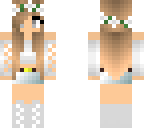 white flower girl