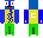 blaues saberndes monster