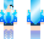 blue cloud girl