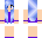 blue girl