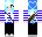 blue girl