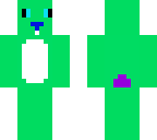 blue-green bunny