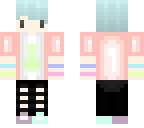 blue haired chibi