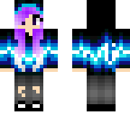 blue hoodie