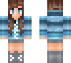 blue jacket girl
