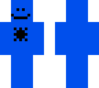 blue man