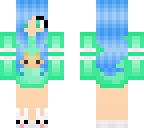 blue pj girl