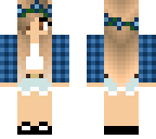 blue plaid