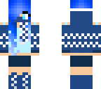 blue sweater girl