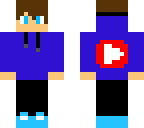 blue youtuber