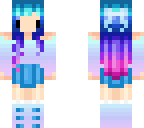 chibi colourful girl