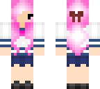 chibi yandere high pink girl