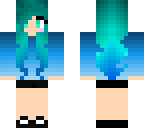 cute blue teen