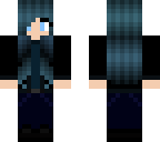 dark blue girl