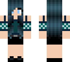 dark green girl