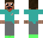 derp steve with new cool clothes