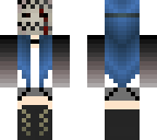 edited masked girl