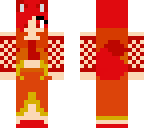 fire wolf girl