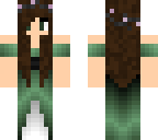 forest princess with brown hair