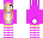 fuchia bunny