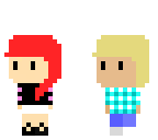 garroth and ivy mini figures