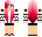 girl of pink hair