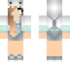 light blue dino girl