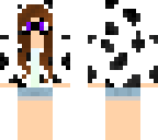 nerdy cow girl