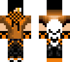 orange skull emo
