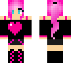 pink and black